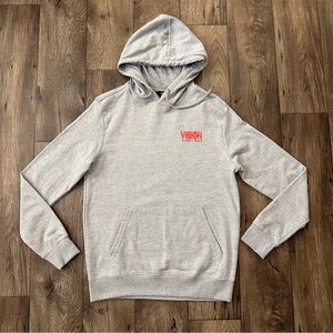 Vision Street Wear Hoodie Hooded Sweater Men’s Size S Gray